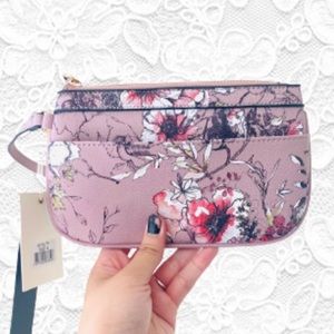 Vegan Floral clutch purse